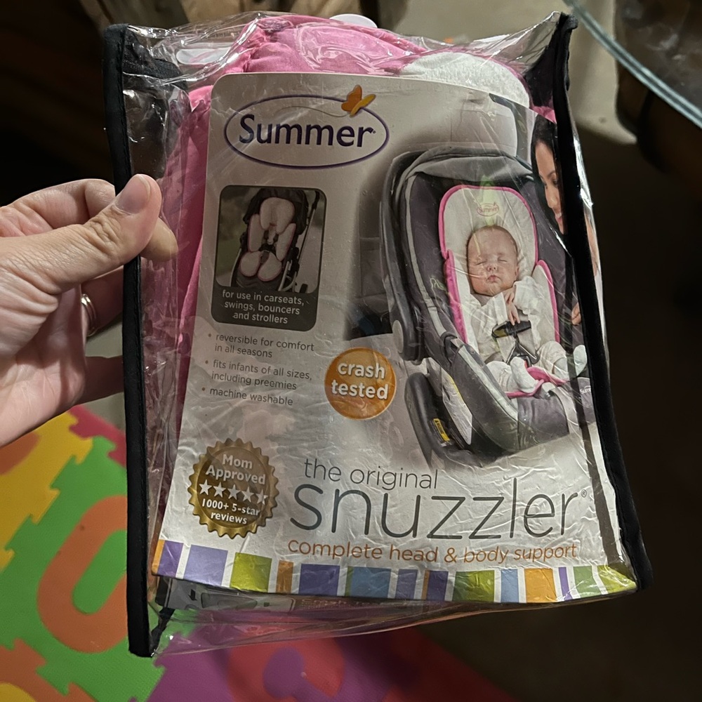 Summer infant snuggler with full head and body support